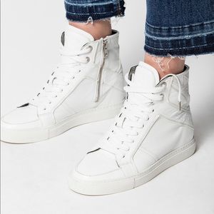 Zadig and Voltaire High Flash Sneakers NWT